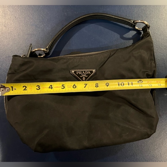 Prada Small Zip Hobo Shoulder Bag Purse - Picture 3 of 7